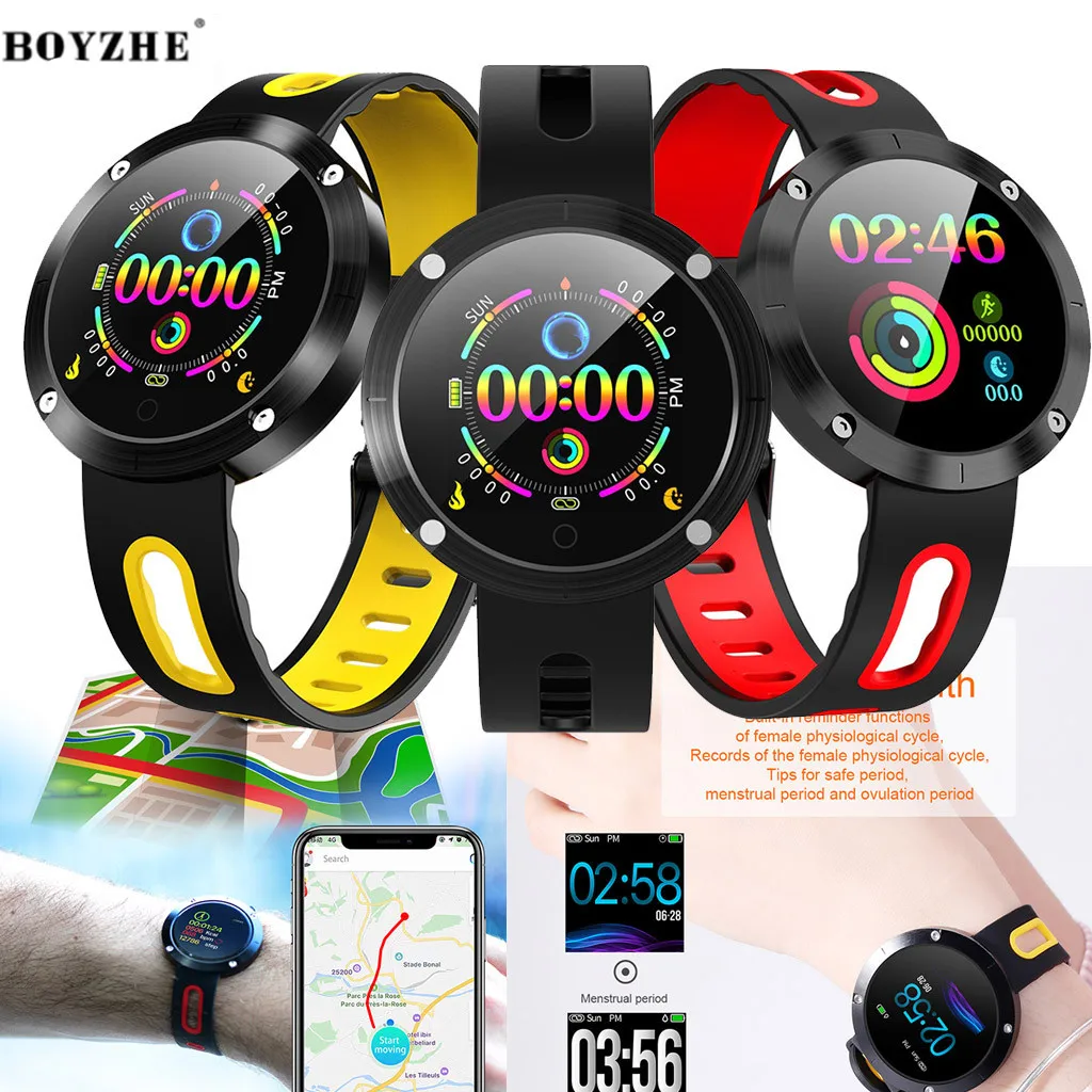 

BOYZHE 2019 DM58PLUS Male Female Heart Rate Monitoring Bluetooth Sports Smart Watch Fashion Fitness Tracker Heart Rate monitor