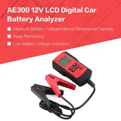 AE300 12 В ЖК-дисплей автомобильной транспортных средств Цифровой автомобиль Батарея Авто Системы анализатор Батарея Напряжение тестер