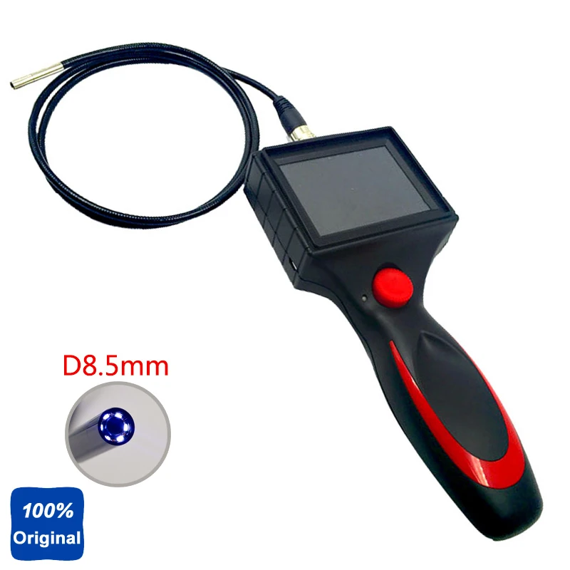 OD8.5mm IP67 Vehicle Endoscope Underwater Video Borescope Pipe Inspection Camera Air