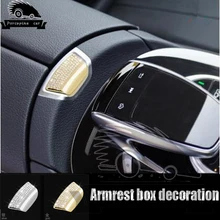 Бриллианты Arm Box автомобиль Ангел Guoguo кнопка переключения крышка для Mercedes GLC X253 C Класс E W213
