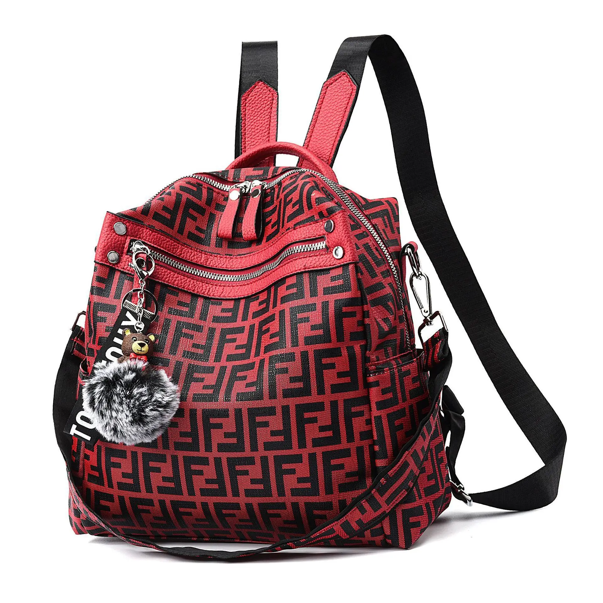 

Backpack Female New Women PU Leather Back Pack Bag High Quality Softback Urban Fashion Backpacks For Girls Women's Backpack