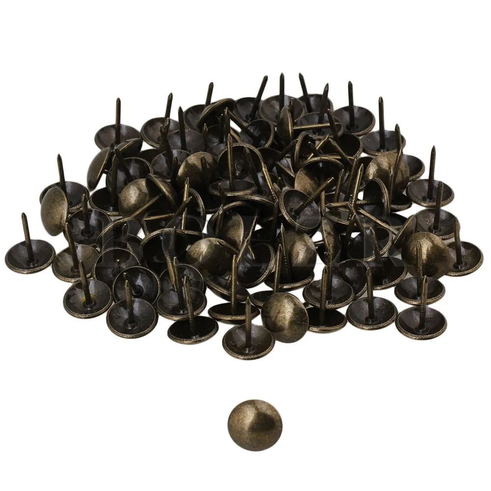 Buy BQLZR 100PCS 10.5mm Dia Head Bronze Studs Nails