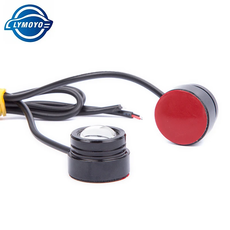 2Pcs/Set 2W 25MM Glue DRL Led Eagle Eyes Daytime Running Tail Light