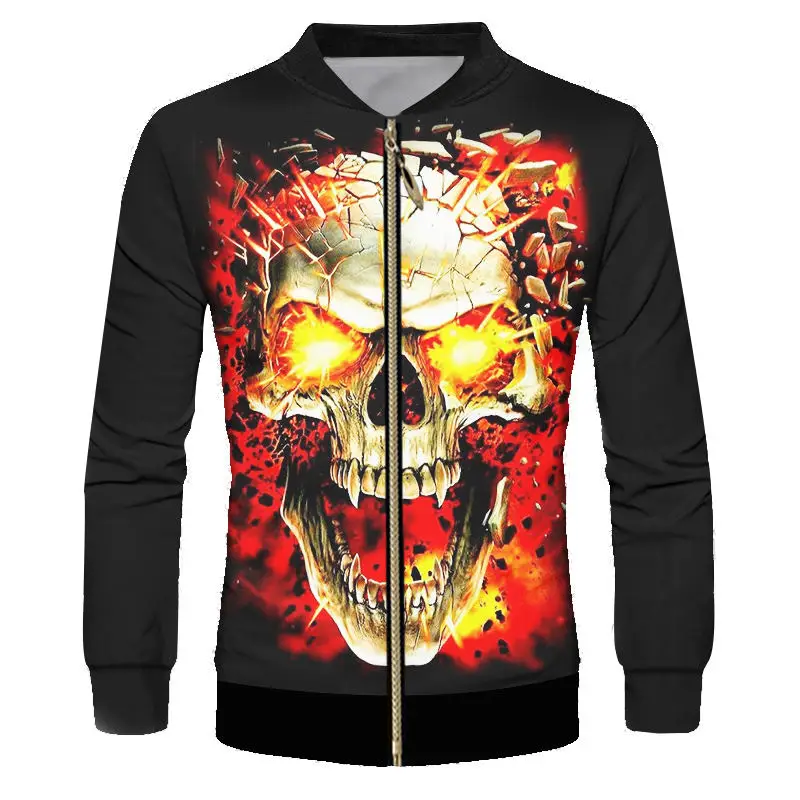 Cool 3D Skull Print Zipper College Jackets Men Women Streetwear Hip Hop Varsity Baseball Jackets Coats Custom Plus Size S-6XL (7)