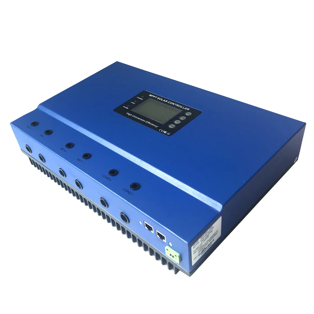 LCD 100A 80A MPPT Солнечный Контроллер заряда 12 В/24 В/36 В/48 В DC Автоматический регулятор