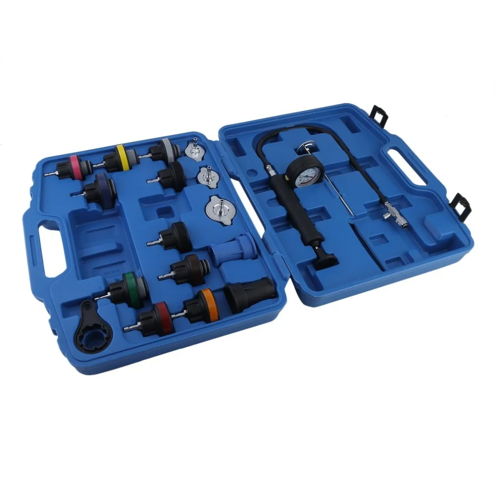 

Car Cooling System Test Set Universal Radiator Pressure Tester Kit Automotive Water Tank Leak Detector Car Diagnostic Tool