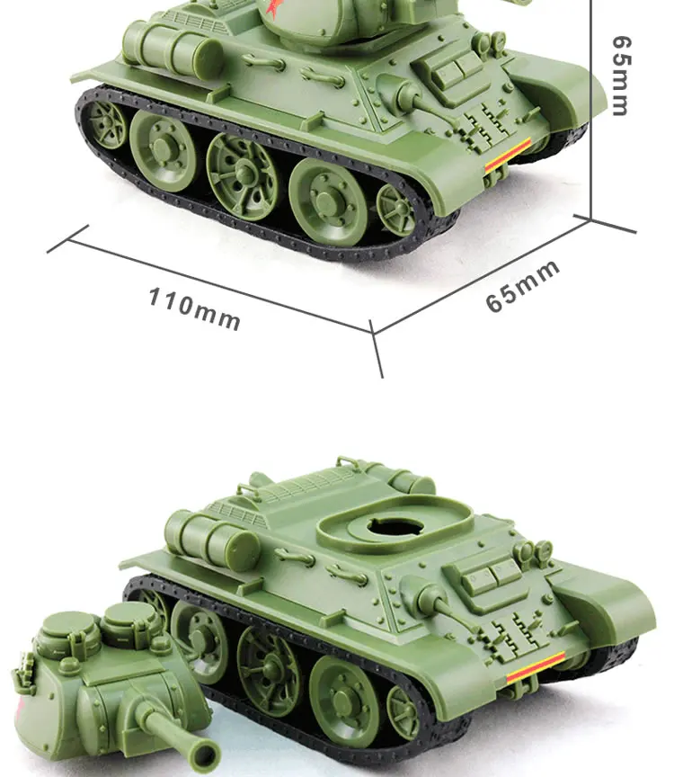 6 стилей Meng Q Ver немецкий Средний панцирный Танк III советский средний танк T34/76 MA41 KV-2 KING TIEGER сборочная модель строительные наборы