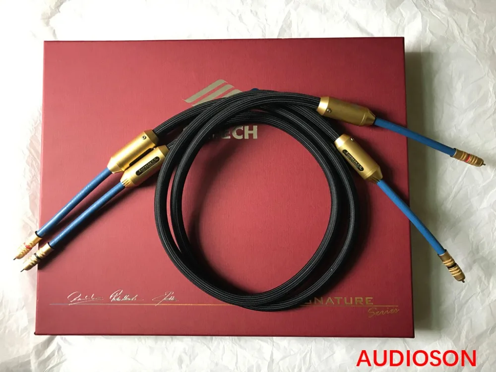 

AUDIOSON-Siltech G7 EMPRESS Cable Double Crown RCA Audio Interconnect Cable