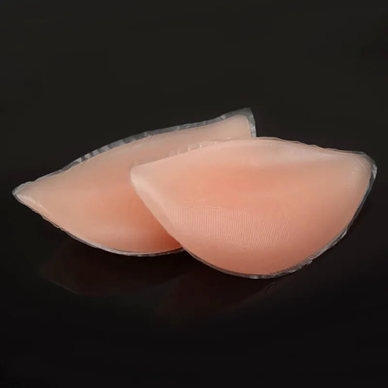Sexy Women Silicone Bra Gel Invisible Inserts Breast Pads Push Up Bra Insert Breast Enhancer Inserts for Dress Bikini Swimsuit 6