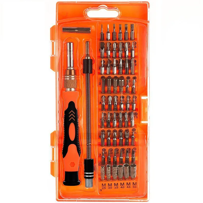 

1 SET 58 in 1 with 54 Bit Magnetic Driver Kit Precision Screwdriver Set For Cell Phone Tablet PC Repair Tool Kit