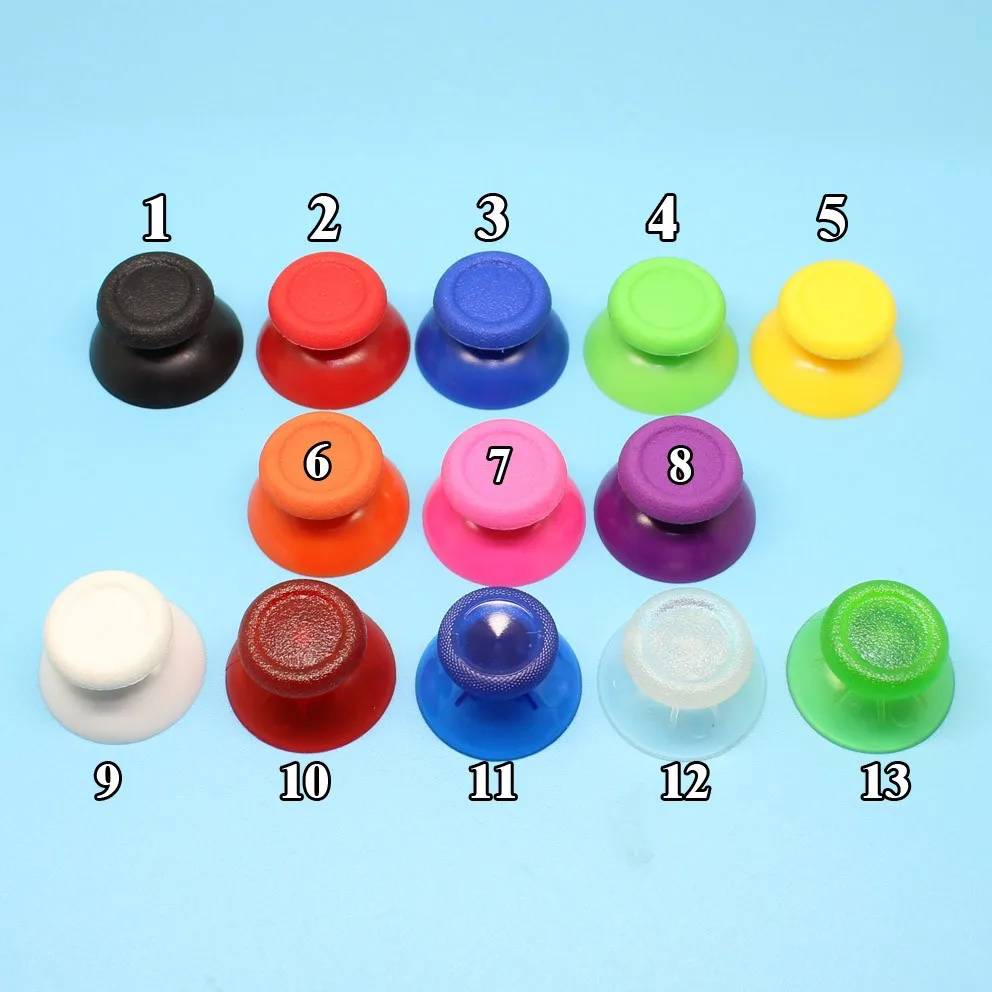 

1X Replacement 3D Rocker Joystick Shell Mushroom Caps for SONY Playstation 4 PS4 Game Accessories