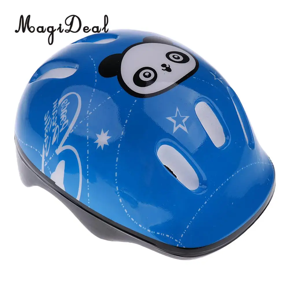 MagiDeal Soft 7Pcs Kid Child Roller Skating Bicycle Helmet Knee Wrist Guard Elbow Pad for Scooters Gokarts Skateboards Cycling 
