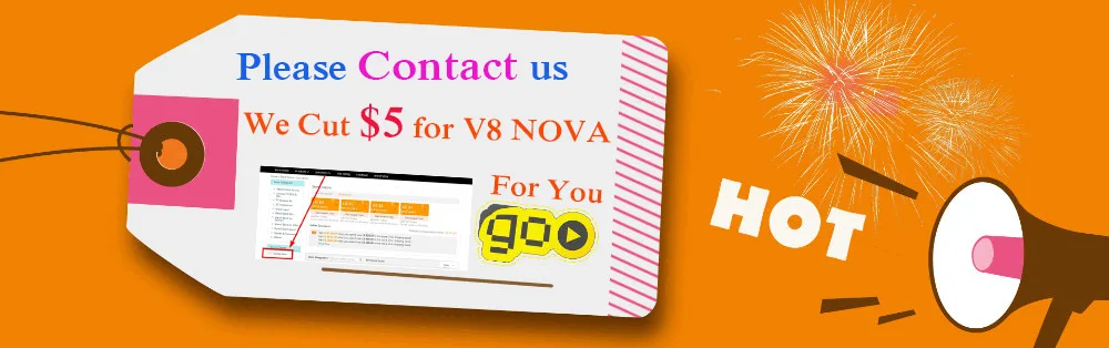 V8 Nova DVB-S2 Satellite Receiver+1 Year Free 7 Clines for Spain Portugal Europe 4K Decoder With EPG PK Freesat V7 HD V8 Super