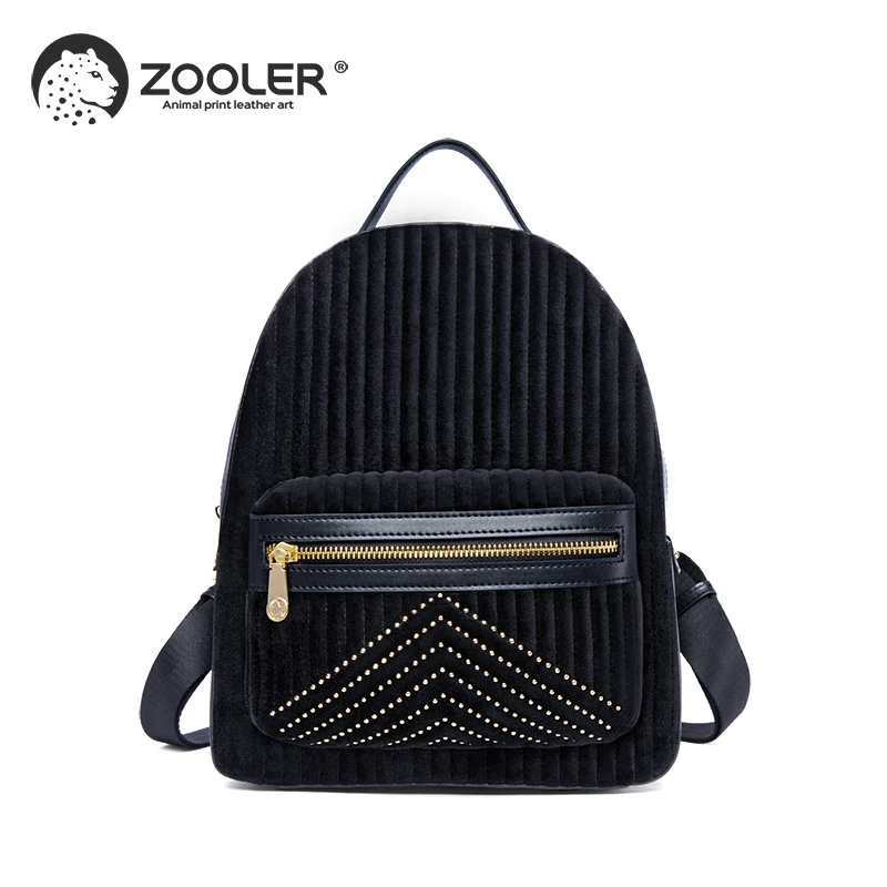 

2019 new fashion ZOOLER brand backpack Nylon leather women backpacks high quality Woman luxury bags lady travel tote bags LT213
