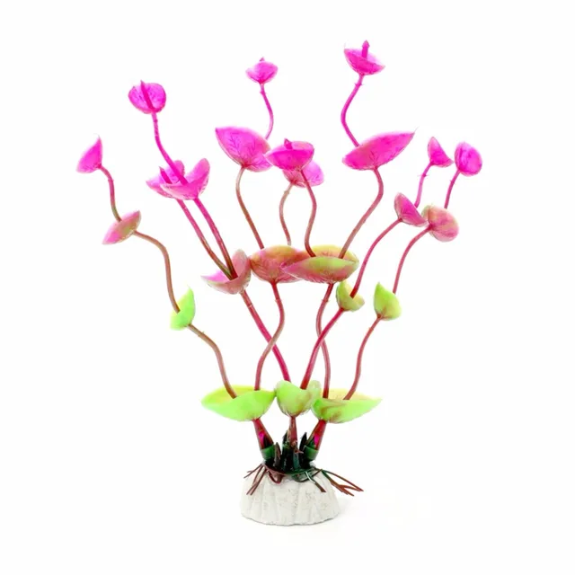 Artificial Aquatic Plant Ornaments Aquarium Fish Tank Green Water Grass Decor Landscape Decoration 13cm 1
