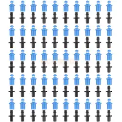 50x опрыскиватель спринклерной глав w/Барб трубки адаптер Сад капельного орошения