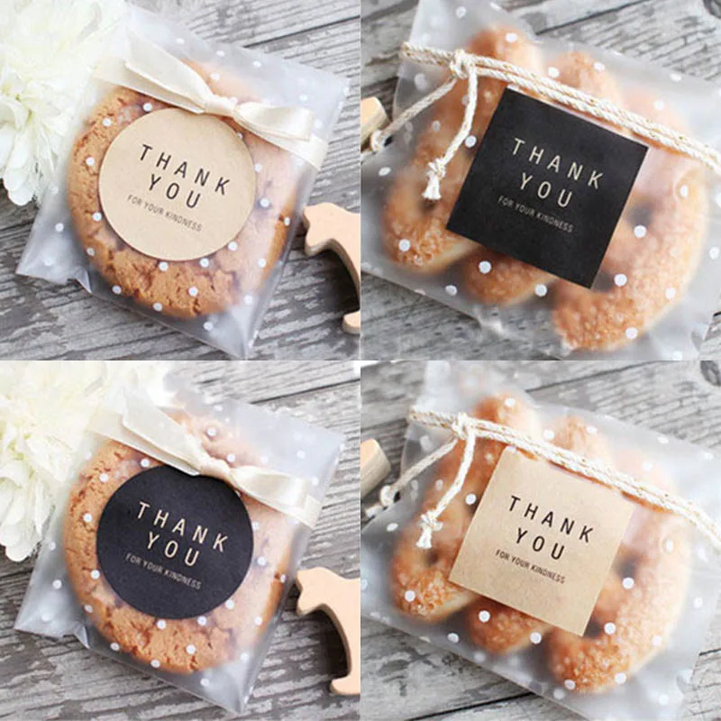 

Handmade Sealing Label Thank you Square Gift Stickers 10 Sheets Circle Baking 60PCS/Lot Cake Packaging Party Kraft Sticker DIY