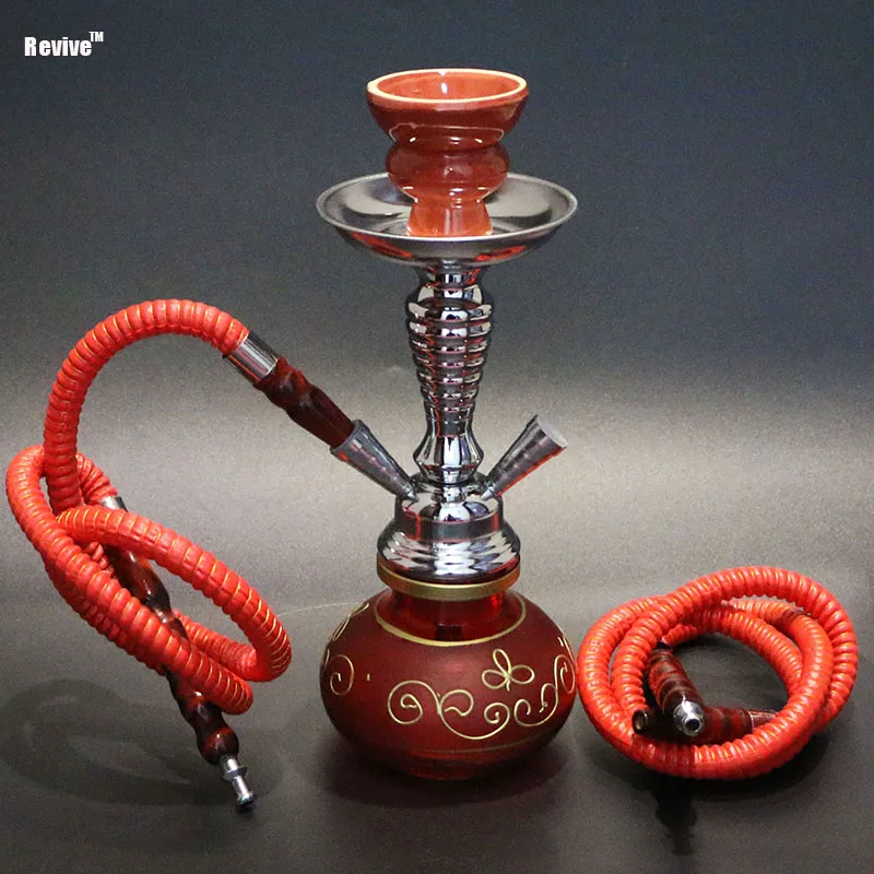 Оживить наргиле кальян полный набор 29 см кабулк красный цвет Chicha 2 высокого