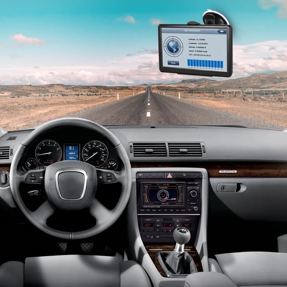 Автомобильный gps навигатор 7 ''тачскрин автомобильный 8GB 256MB Средний Восток