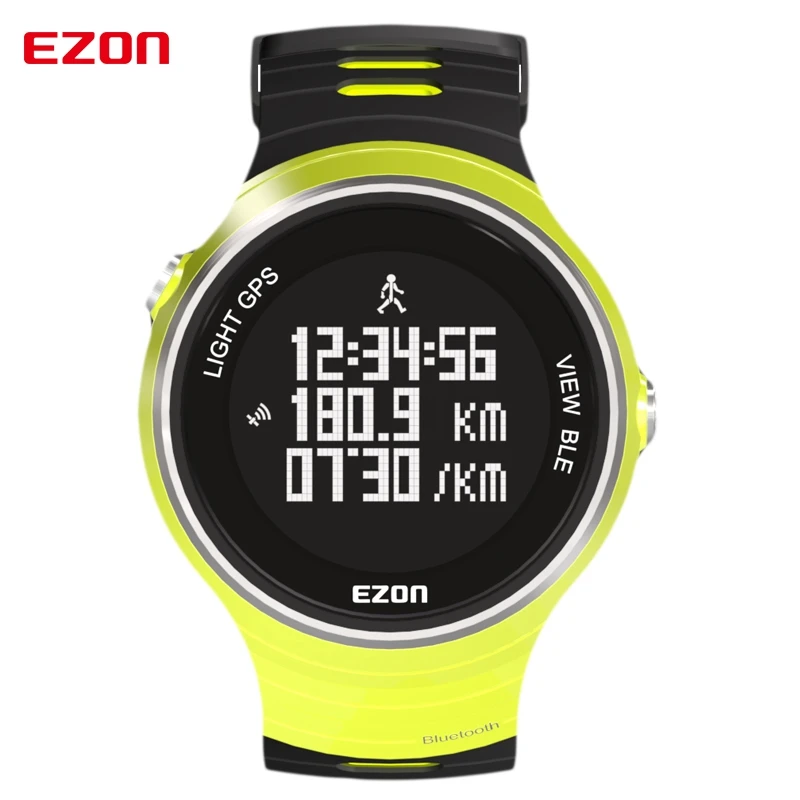 EZON G1 Smart Professional GPS Watches Bluetooth 4.0 Pedometer GPS Track Wristwatch Outdoor Sports Running Watch for IOS Android