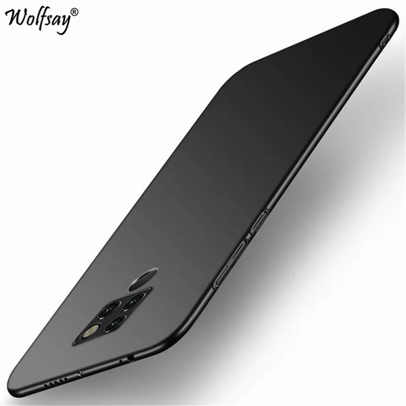 Чехол для Huawei Mate 20 X роскошный Ультратонкий гладкий жесткий чехол телефона задняя