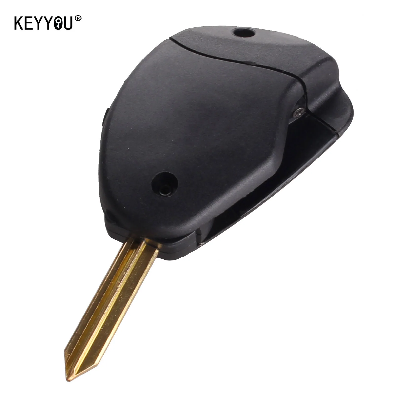 KEYYOU New 2 Button Remote Key Shell Case Fob Side 2 Button FOB Case Shell For Citroen Evasion Synergie Xsara Xantia