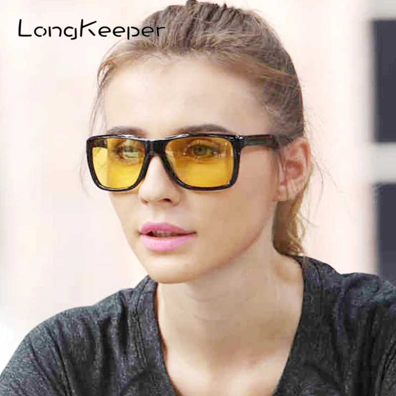 Фотохромные водительские солнцезащитные очки LongKeeper с чехлом мужские