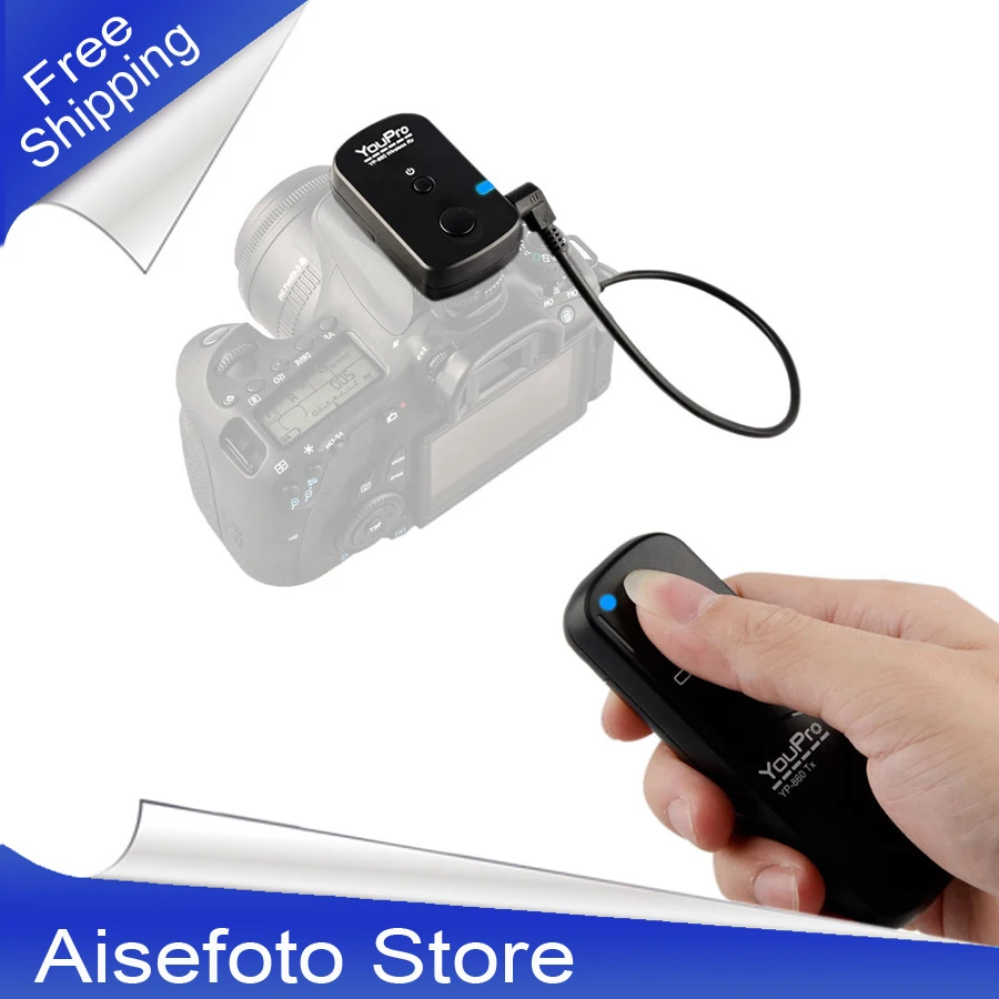 High quality YP 860/DC0 Camera Wireless Remote Shutter Release 2.4GHz