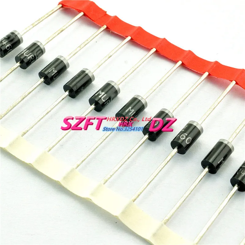 

SZFTHRXDZ Wholesale prices 20PCS 100PCS MUR460 4A 600V DO-201AD Fast Recovery Diode