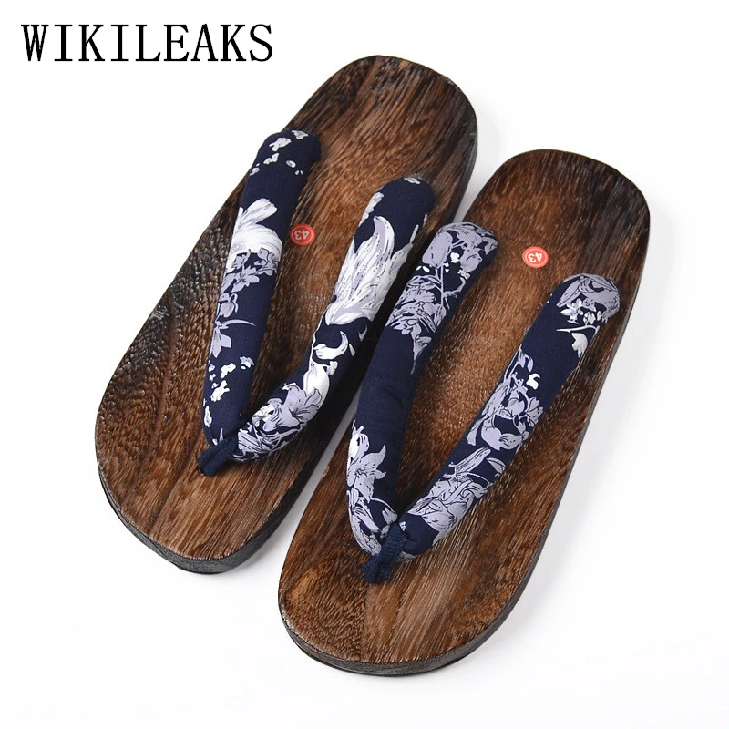 

designer flip flops slippers mens shoes chinelo chanclas hombre verano clogs zuecos brand fashion slides beach shoes men geta