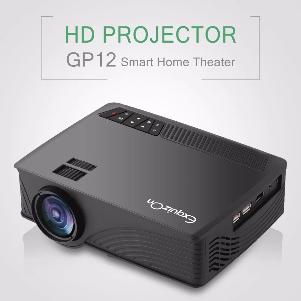 Aliexpress Led Projector Aliexpress.com : Buy Original Exquizon GP12 LCD LED Projector 65 Ansi