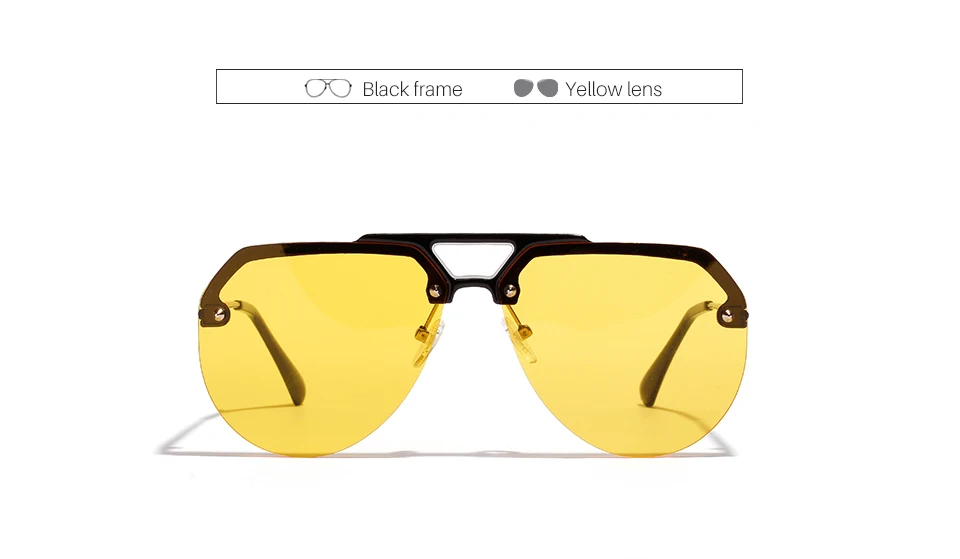 OVZA, новинка, Ретро стиль, панк стиль, солнцезащитные очки, для мужчин, крутые, для женщин, пилот, солнцезащитные очки, красные, стимпанк, очки, без оправы, фирменный дизайн, S8068