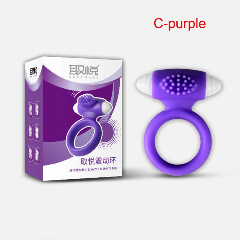 Soft Silicone Dual Vibrating Cock Ring Dick Penis Cockring Adult Sex Toys With Rabbit Ears For Couples-30 | Красота и здоровье