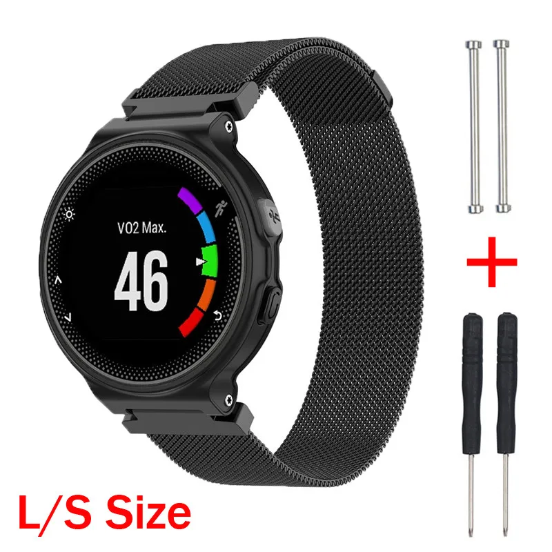garmin forerunner 235 stainless steel band