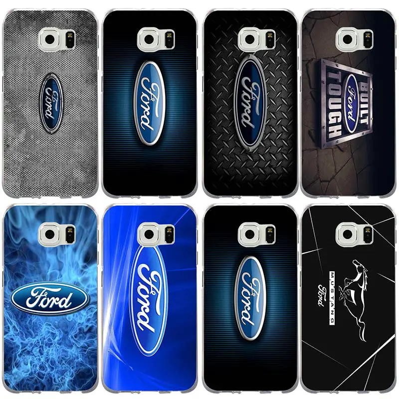 

Cool Ford Logo Slim Soft Silicone TPU Phone Cases for Samsung Galaxy S2 S3 S4 S5 Mini S6 S7 S8 S9 S10 Edge Plus Lite Note 8 9