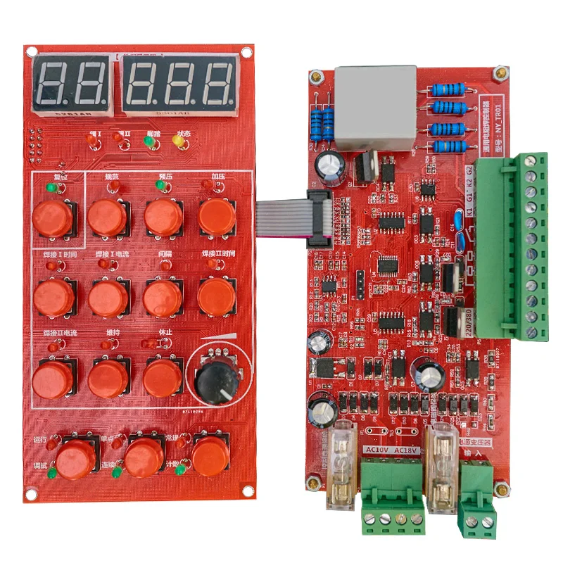 

NY-D06 Professional Pneumatic Spot Welding Machine Controller Board Resistance Seam Weld Welder Device Control Module Digital