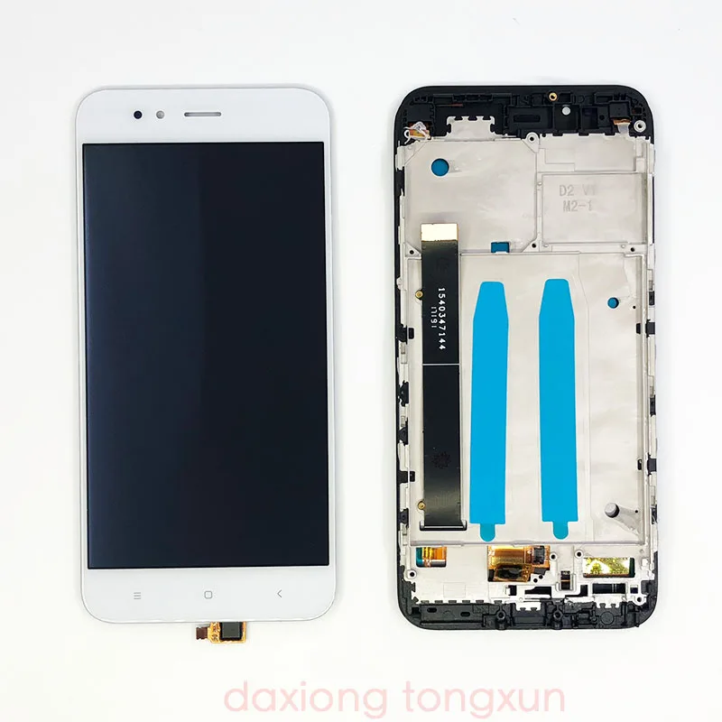 Xiaomi Mi A1 ЖК-дисплей+ рамка 10 сенсорный экран Xiaomi Mi 5X ЖК дигитайзер сборка Сенсорная панель запасные части