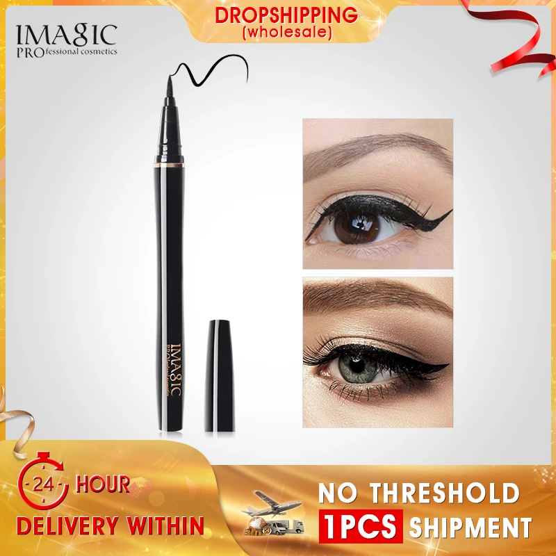 

IMAGIC Professional Eyeliner Waterproof Liquid Type Makeup Eye Liner Nature Long Lasting For Women Beauty Cosmetics 1PCS