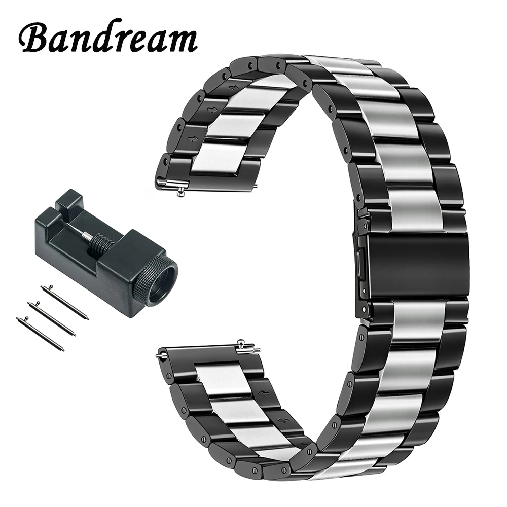 

New Stainless Steel Watchband 22mm for LG G Watch/R/Urbane Asus ZenWatch 1 2 Men WI500Q WI501Q Quick Release Band Wrist Strap