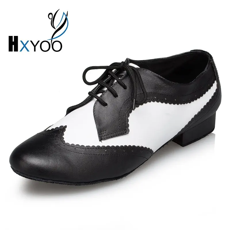 black and white dance shoes