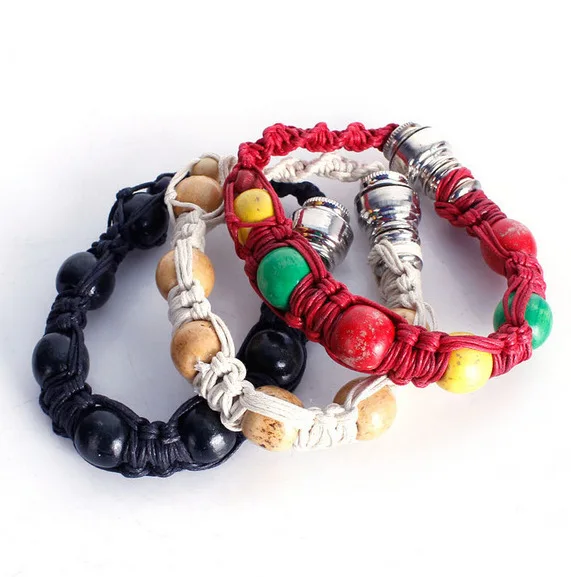 

New Portable Metal Bracelet Smoke Smoking Pipe Jamaica Rasta Weed Pipe 3 Colors Gift for Both Man and Women Smoking Accessories