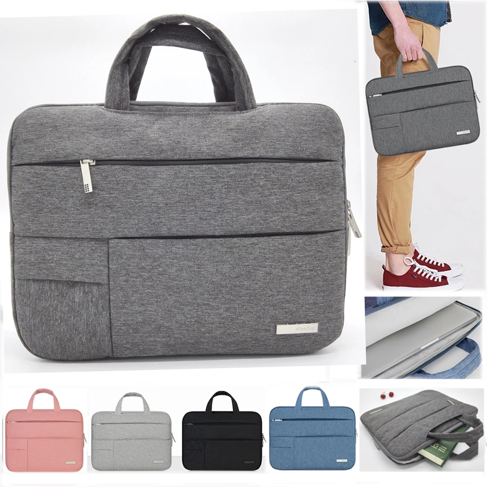 11 13 14 15.6 inch Laptop Bag for Macbook Air Pro Computer Sleeve Case for Dell Asus Lenovo HP Acer Notebook Portable Handbag 11 13 14 15.6 inch Laptop Bag for Macbook Air Pro Computer Sleeve Case for Dell Asus Lenovo HP Acer Notebook Portable Handbag