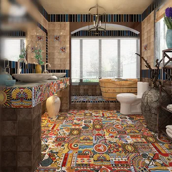 

PP Wall Stickers Thangka Self Adhesive Room Decoration Waterproof Bathroom Kitchen Wall Renovation Tile Brick Wallpaper