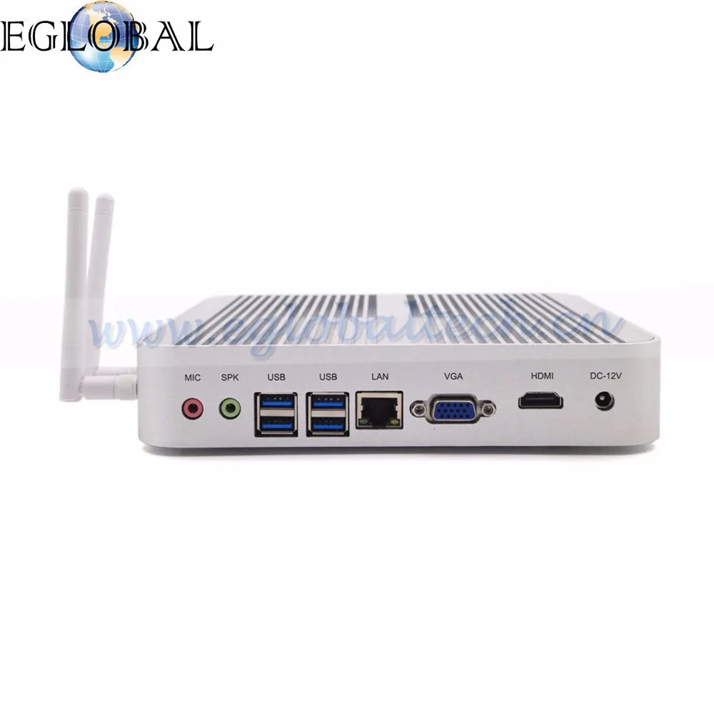 Eglobal Мультимедиа Мини ПК 4 k Windows 10 Intel Nuc Core i3 7100U i5 7200U системный блок Intel HD graphics 620 4 ГБ 8 ГБ 16 ГБ ram VGA