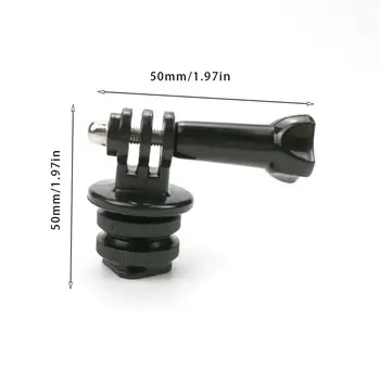 

Durable Mini 1/4 "Hot Shoe Adapter With Tripod Mount Adapter for Gopro Hero SLR Camera Accessories Using