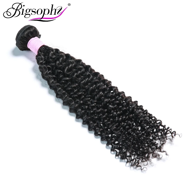 Bigsophy Peruvian Hair Kinky Curly Wave Hair Human Hair Bundles 1pc Curly 8-28inch Natural Color 100% Remy Hair Free Shipping Bigsophy Peruvian Hair Kinky Curly Wave Hair Human Hair Bundles 1pc Curly 8-28inch Natural Color 100% Remy Hair Free Shipping