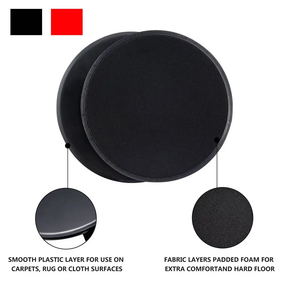 1 pair Glid Discs Fitness Abdominal Workout Exercise Yoga Training Slider Disc Core Gliding Discs Crossfit Workout Equipment 