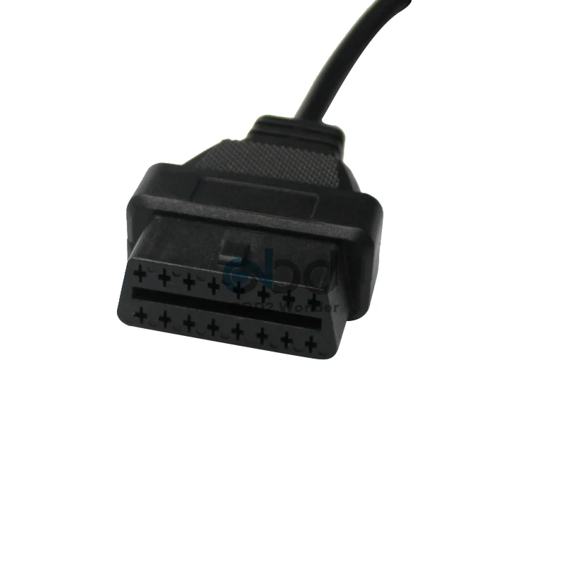 Лидер продаж для GM 12 Pin до 16 штырьевой OBDII разъем OBD OBD2 кабель автомобилей 12Pin 16Pin
