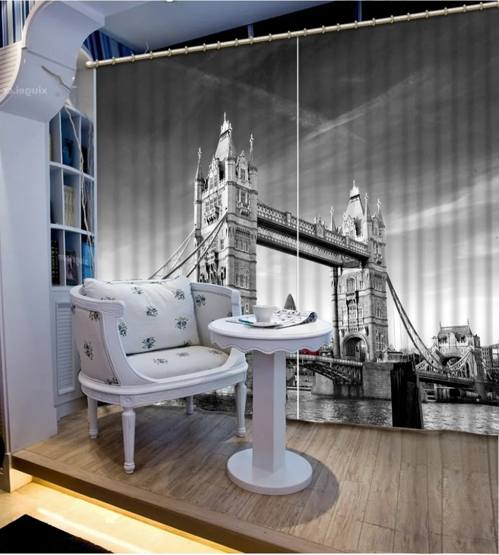 2016 new style living room curtains 3d photos curtains for living room bedroom curtains wholesale price photo