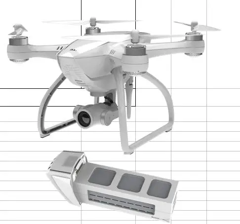 JYU Hornet 2 Hornet2 RC Квадрокоптер BNF + батарея (без пульта дистанционного управления